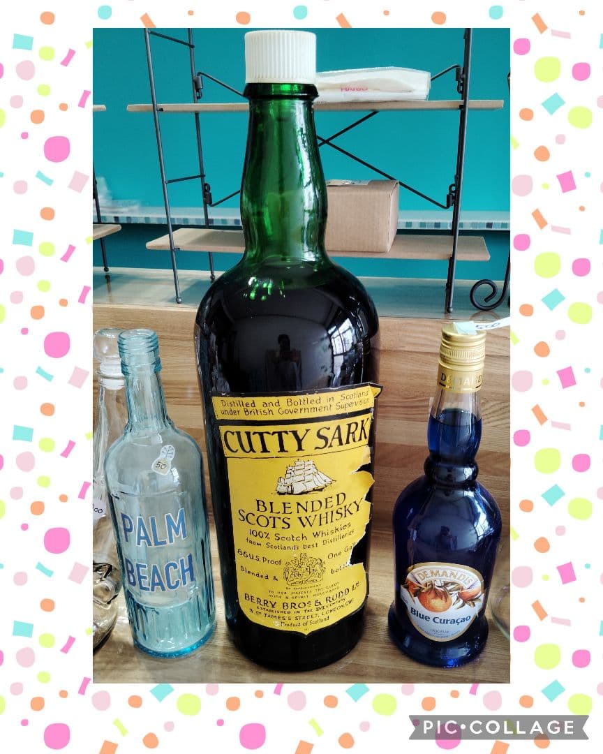 ビンテージ風　大瓶　CUTTY SARK 　スコッチウイスキー