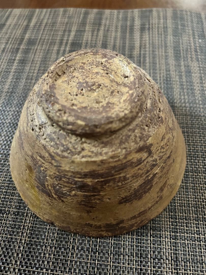 黄伊羅保茶碗　抹茶茶碗　茶道具