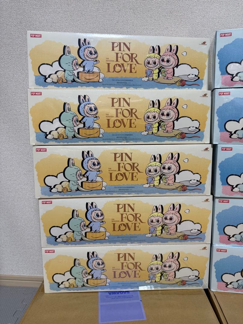 THE MONSTERS PIN FOR LOVE A-M N-Z 10箱セット