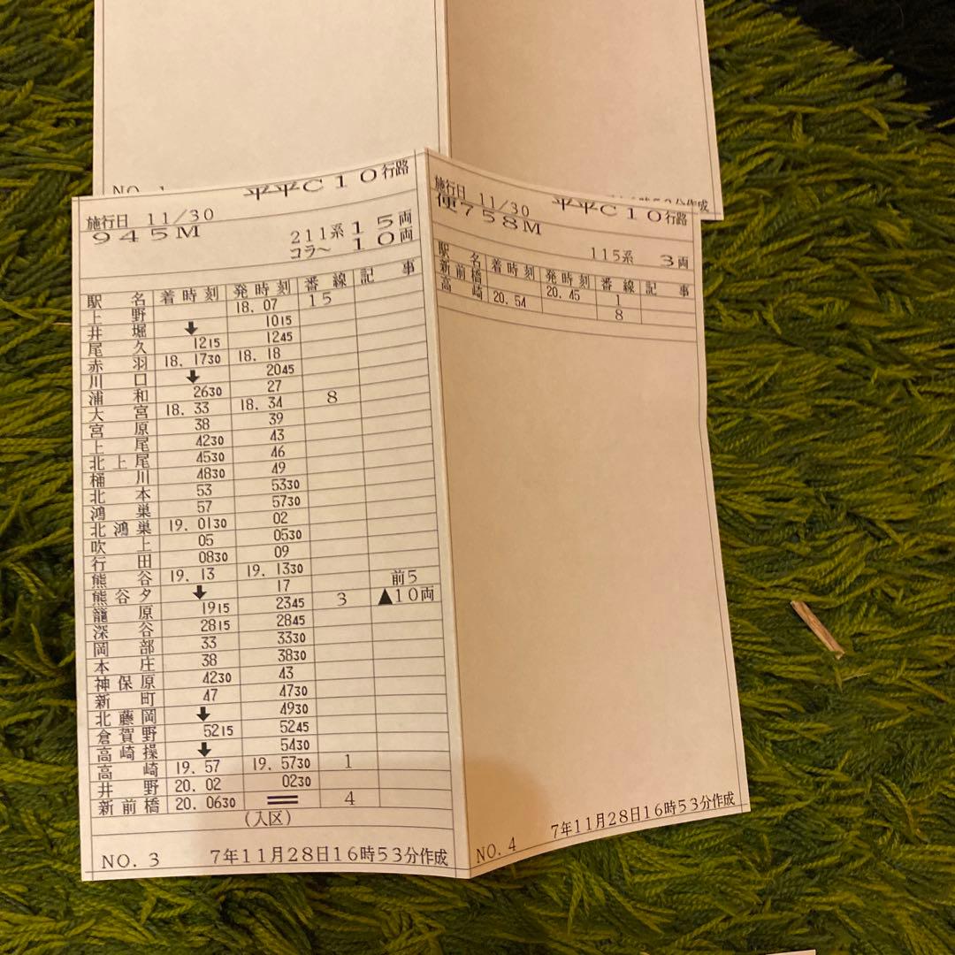 鉄道　スタフ　ミニ　籠原区