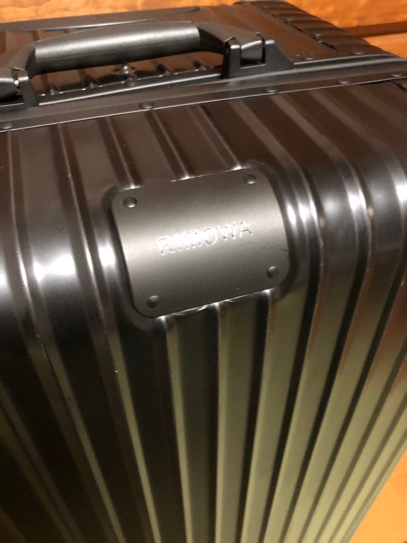 ☆美品☆激レア☆RIMOWA リモワオリジナル　105L 39万円　ステルス
