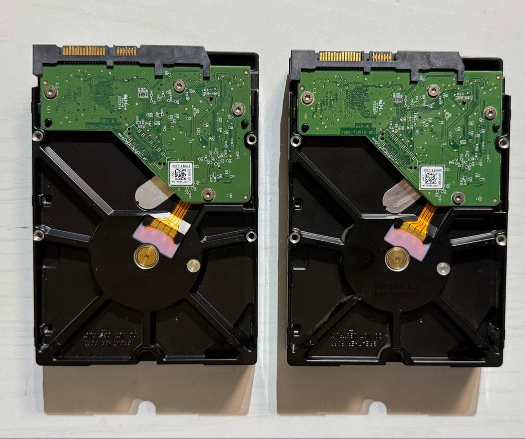 HDD 3TB WD Red 3.5インチ WD30EFRX 2セット