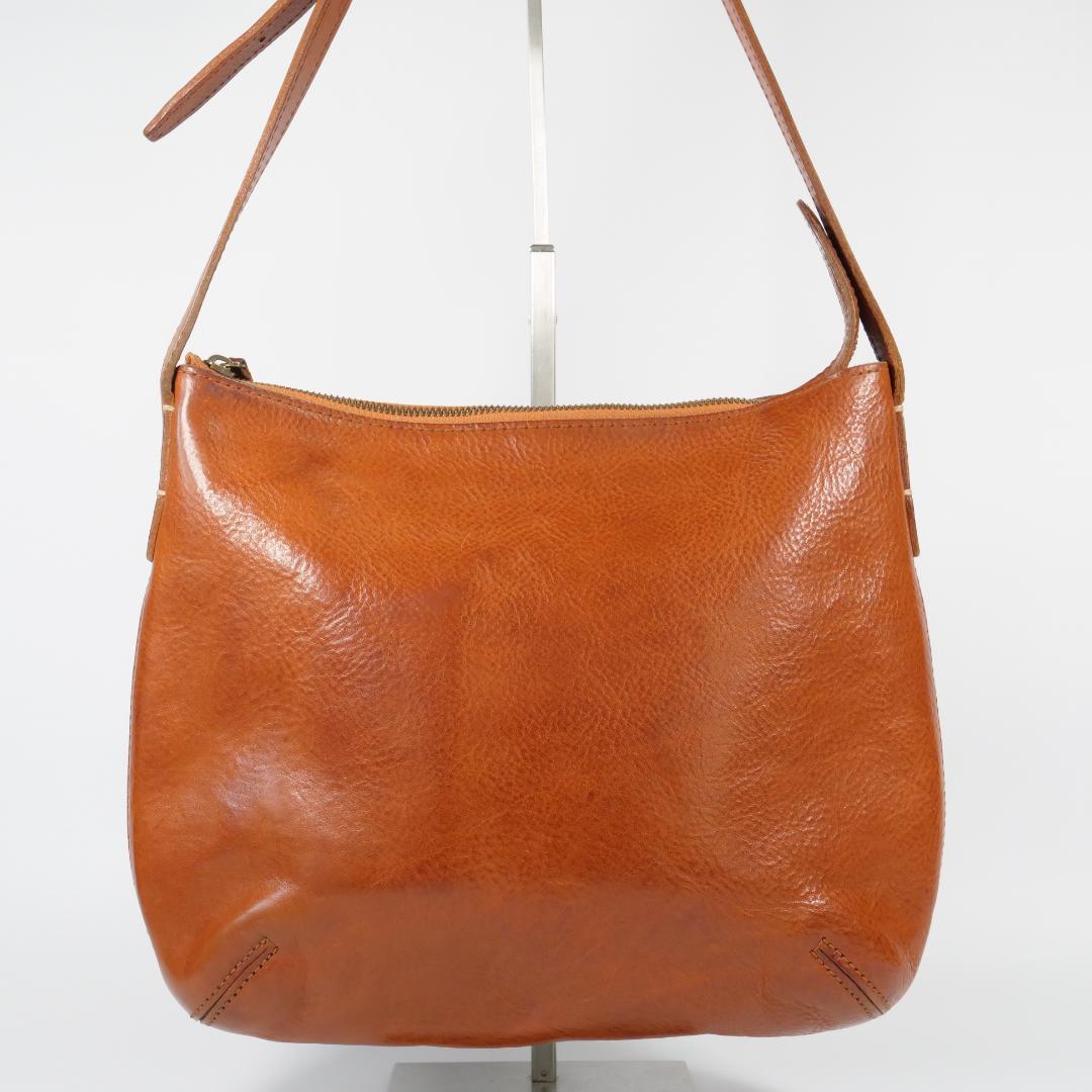 美品✨ゲンテン genten ショルダーバッグ トスカ レザー ブラウン