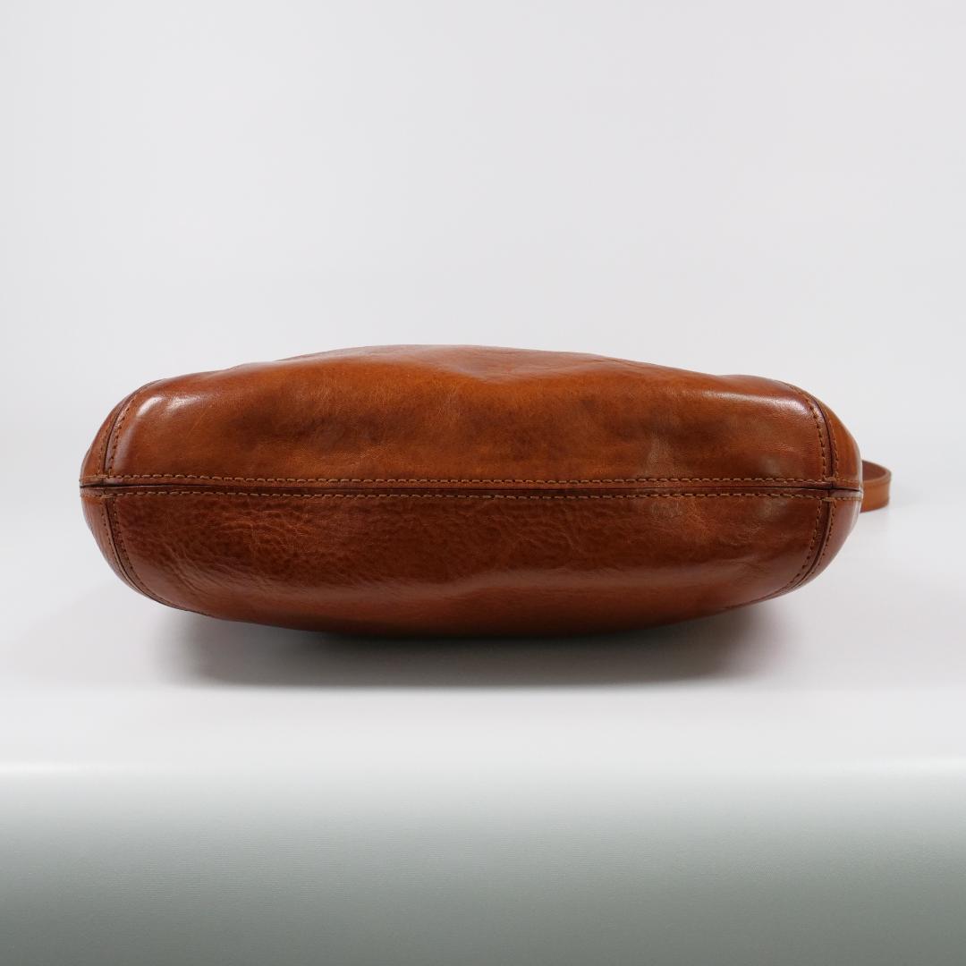 美品✨ゲンテン genten ショルダーバッグ トスカ レザー ブラウン