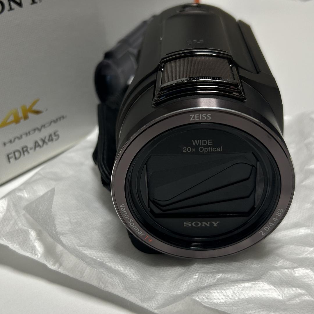 SONY FDR-AX45 4K ビデオカメラ 本体＋付属品