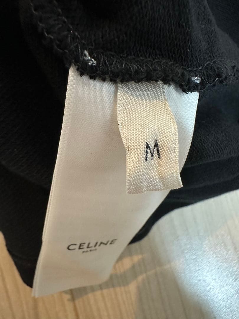 CELINE 23SS トリオンフ クロップド ポロシャツ