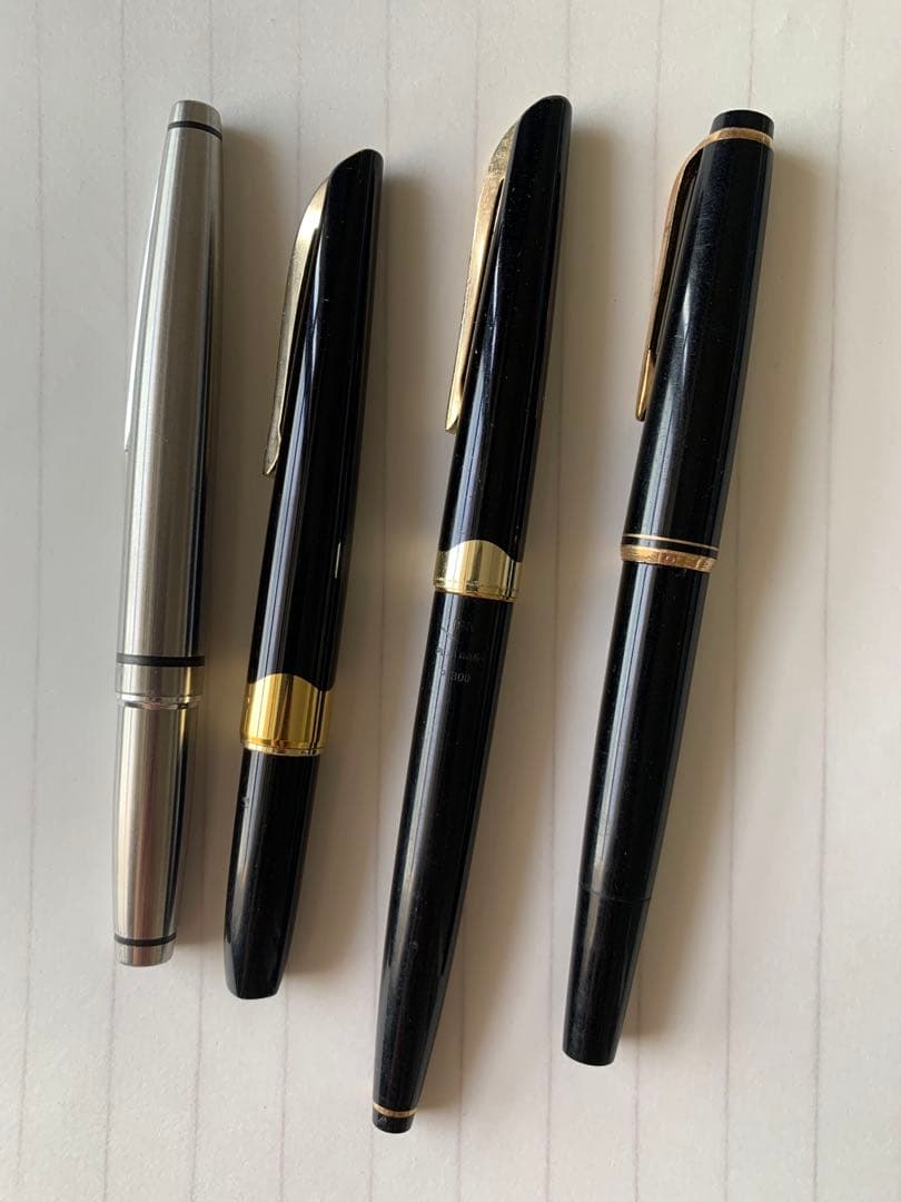 MontblancモンブランNo.22 ほか 計4本 万年筆まとめ売り