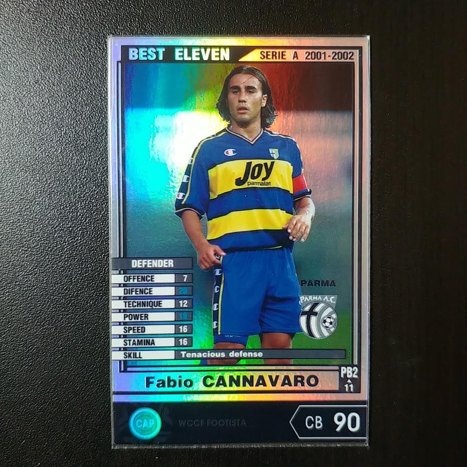 WCCF footista PE ロケテ ファビオ・カンナバロ 変換済み