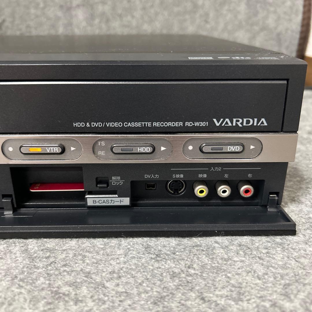 【HDD/DVD/VHS内蔵の3 in 1モデル】TOSHIBA RD-W301
