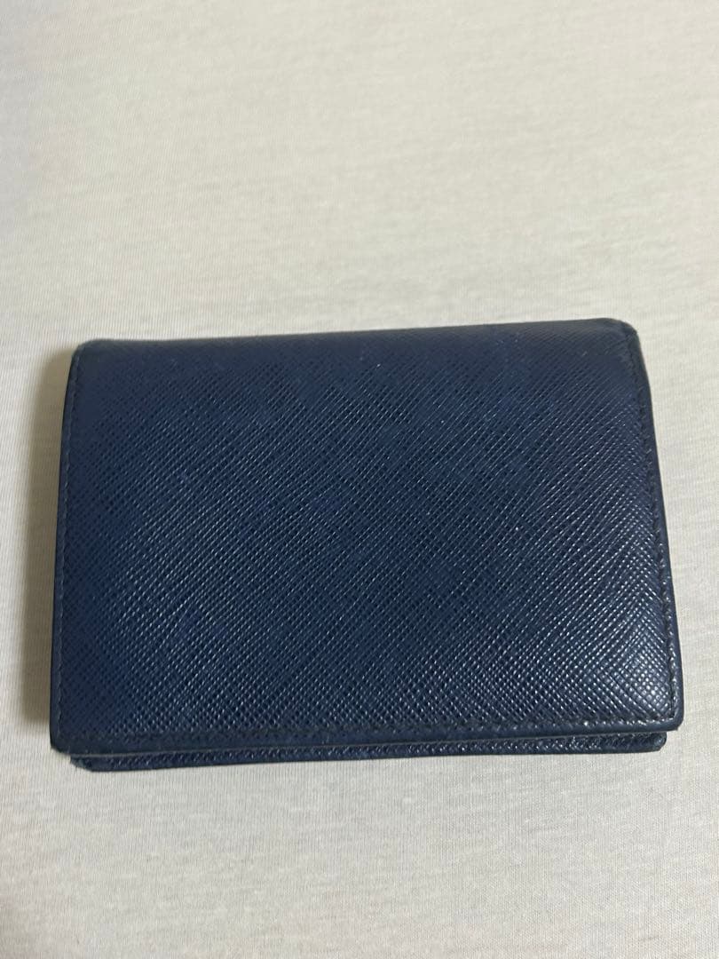 PRADA 二つ折り財布 サファイアーノ