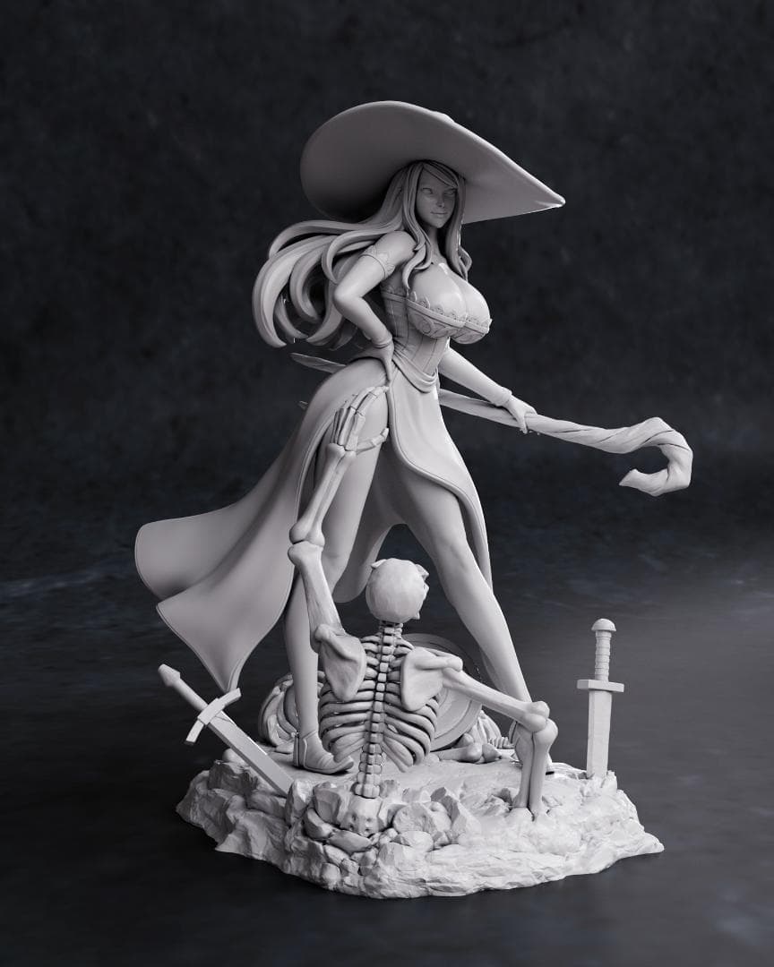 1/10 未塗装未組立 フィギュア ガレージキット ソーサレス