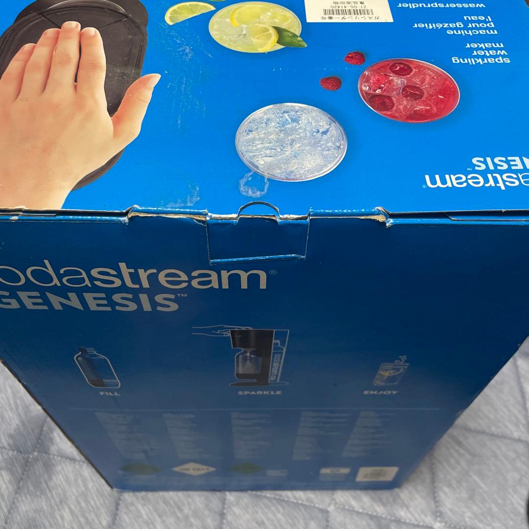未使用　ソーダストリーム GENESIS v2 炭酸水メーカー　黒