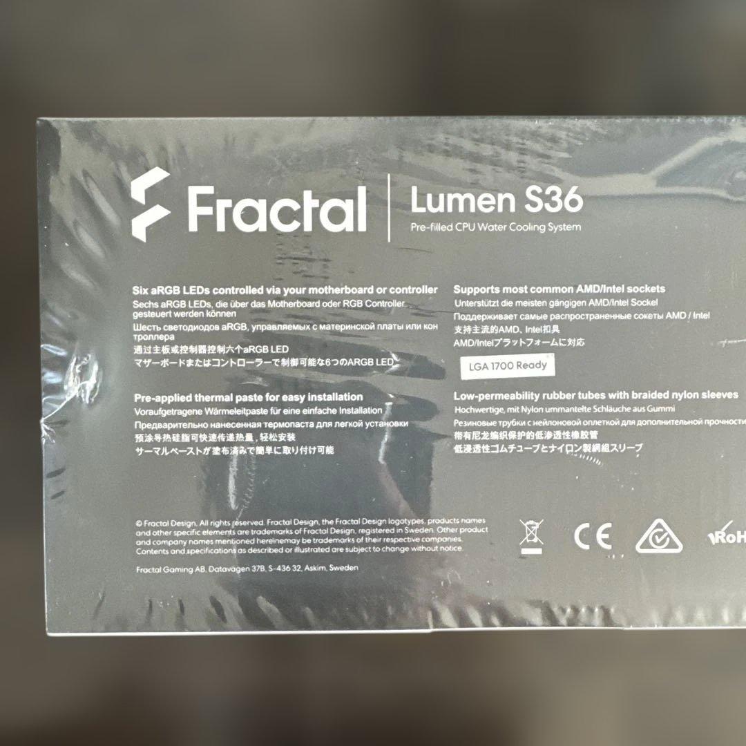 Lumen S36 v2 FD-W-L1-S3611 フラクタルデザイン
