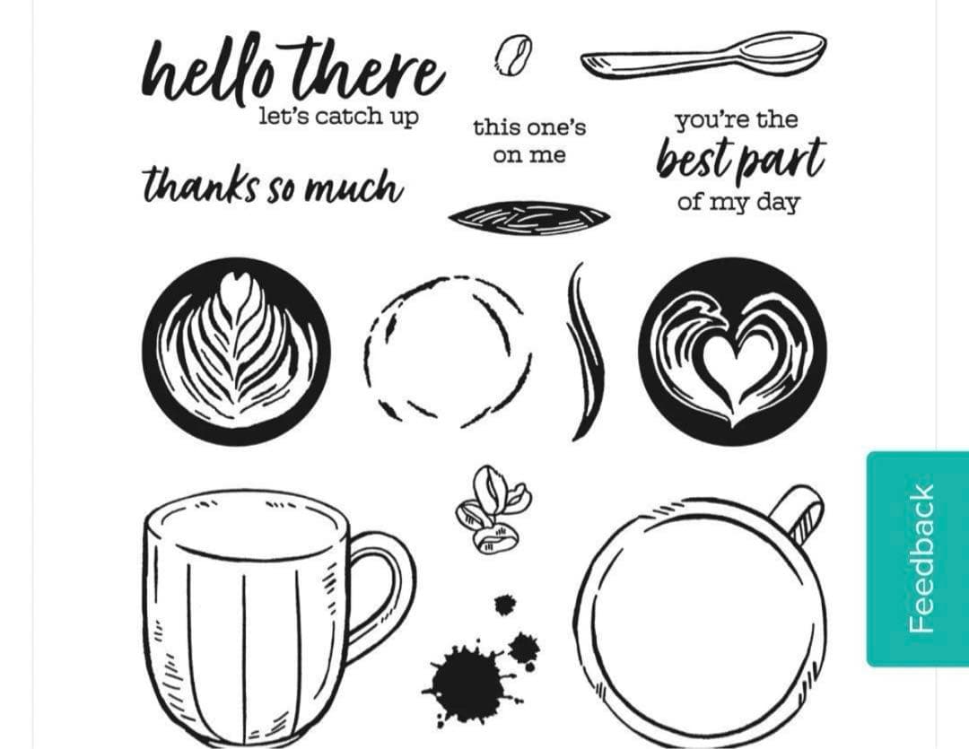 最後一点♡未使用　大人気のラテアートスタンプ＆ダイ　スタンピンアップ