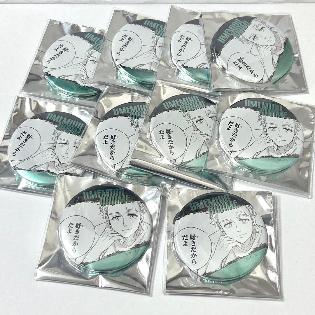 01 梅宮一 ジュエリー缶バッジ WIND BREAKER 原作絵