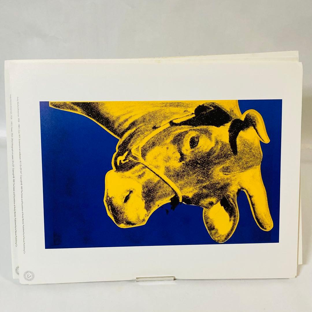 昭和レトロ ビンテージ アンディ・ウォーホル POP ART 画集 ポスター