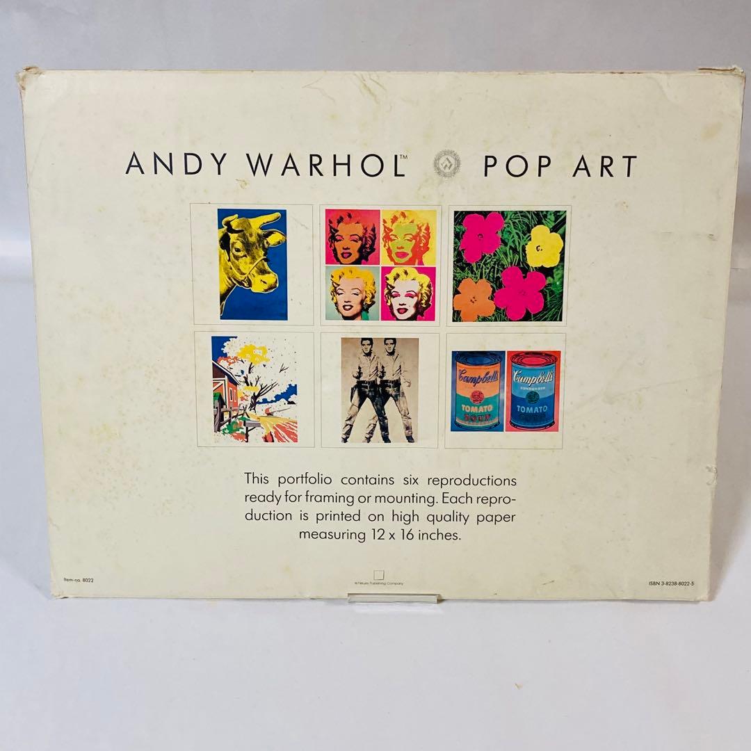 昭和レトロ ビンテージ アンディ・ウォーホル POP ART 画集 ポスター