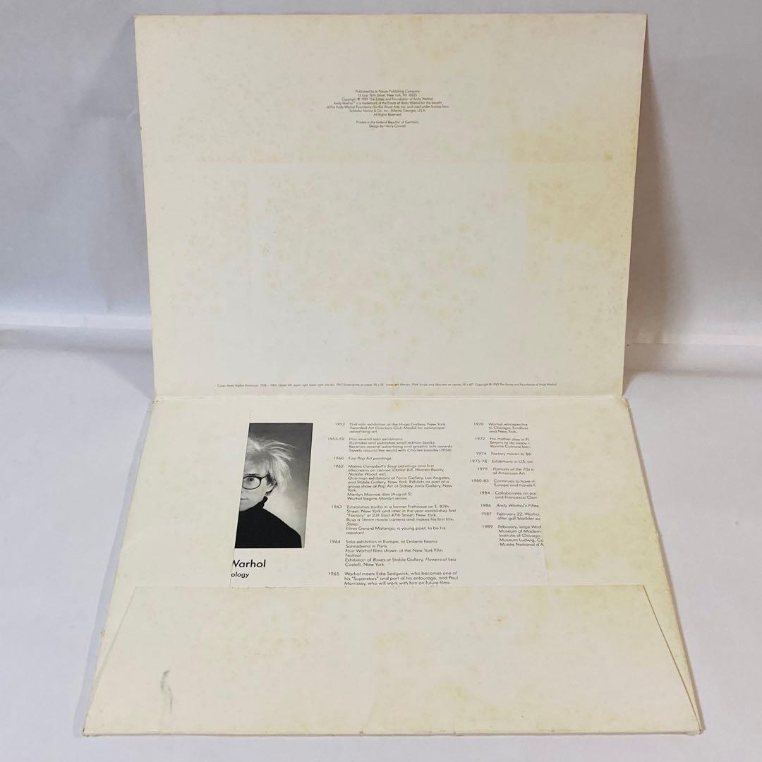 昭和レトロ ビンテージ アンディ・ウォーホル POP ART 画集 ポスター