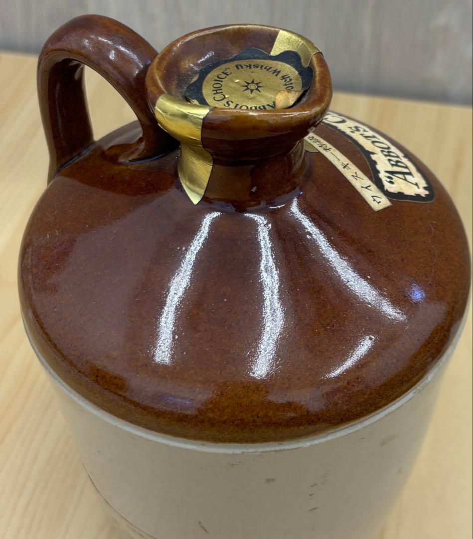 未開栓 アボットチョイス スコッチウイスキー特級 陶器ボトル 760ml 古酒