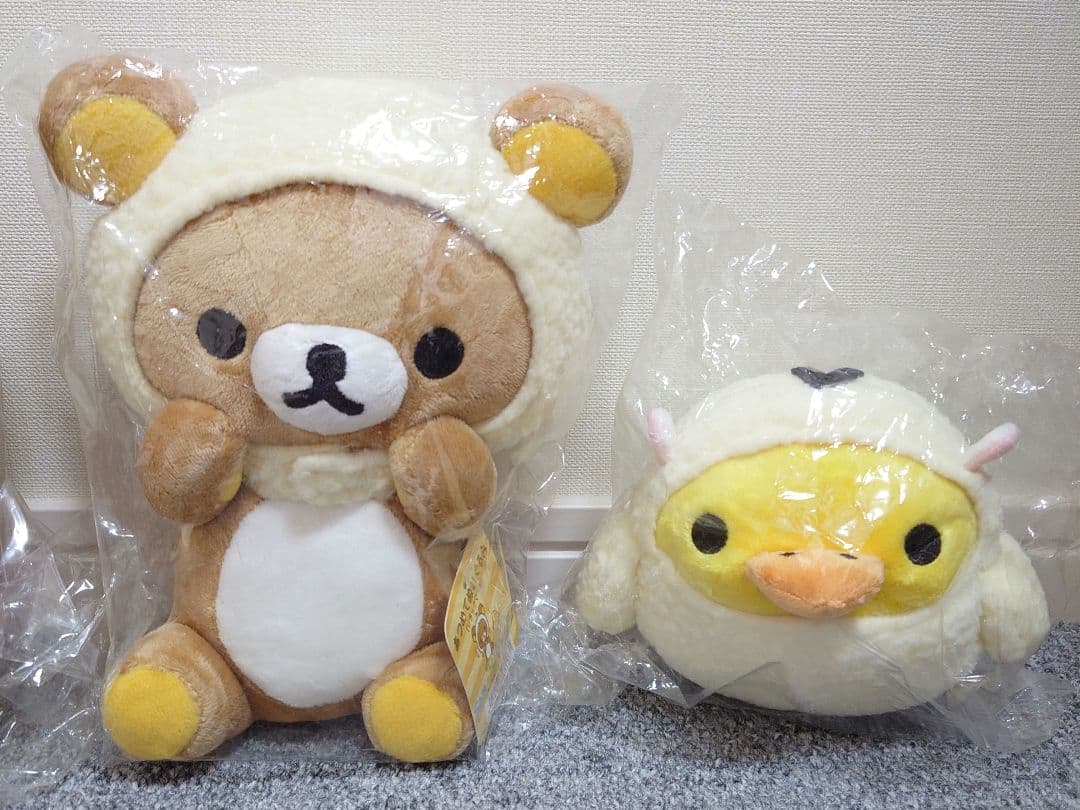 激レア　リラックマ　あつめてぬいぐるみ　羊　コリラックマ　キイロイトリ　平成