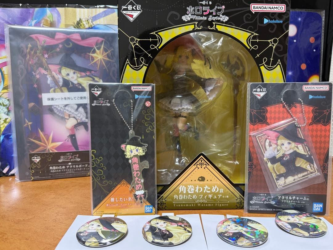 ホロライブ一番くじ　角巻わためセット