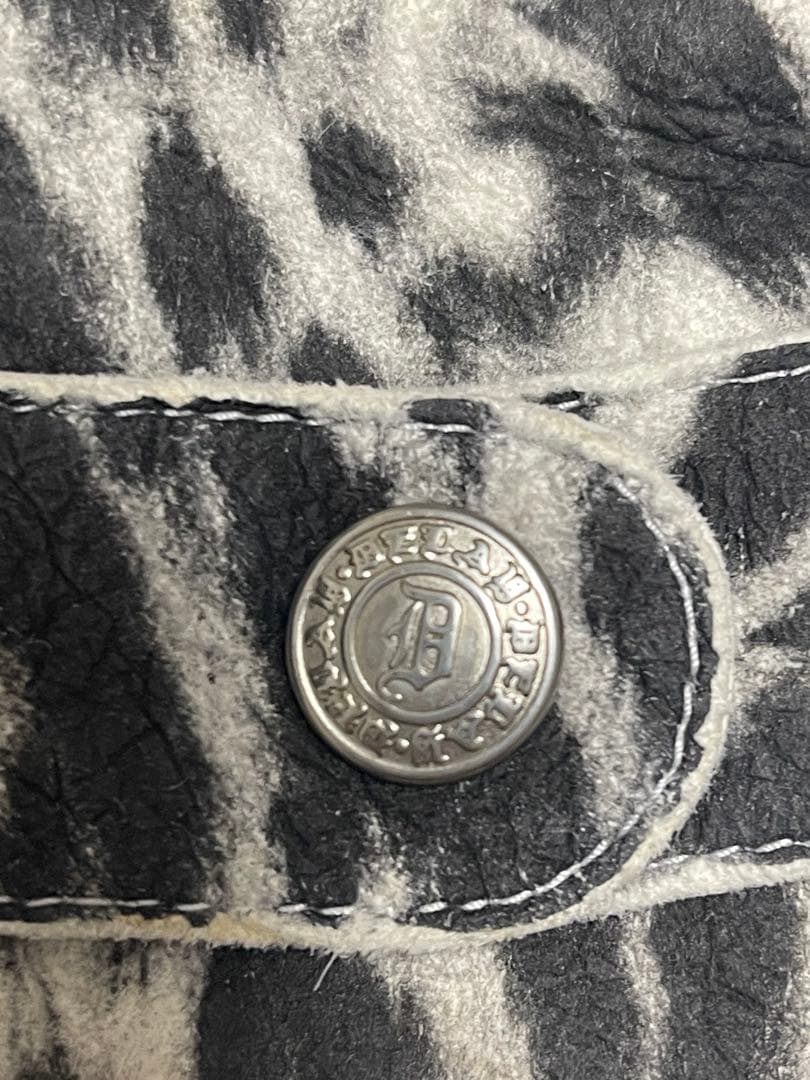 DELAY by win&sons 革手袋 ヒョウ柄