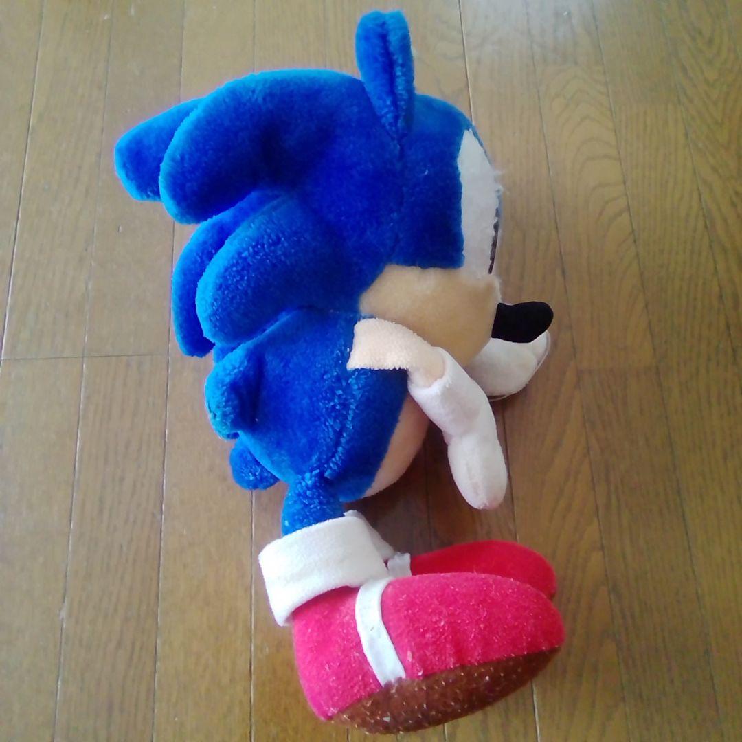 90年代平成レトロ　ソニックぬいぐるみ