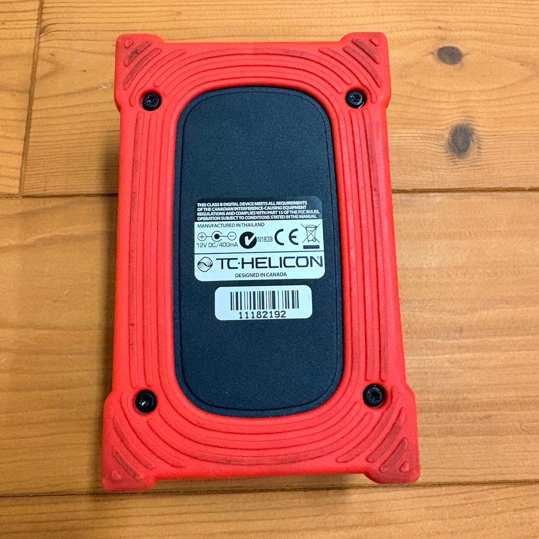 TC Helicon Voicetone R1 ボーカルチューンドリバーブ