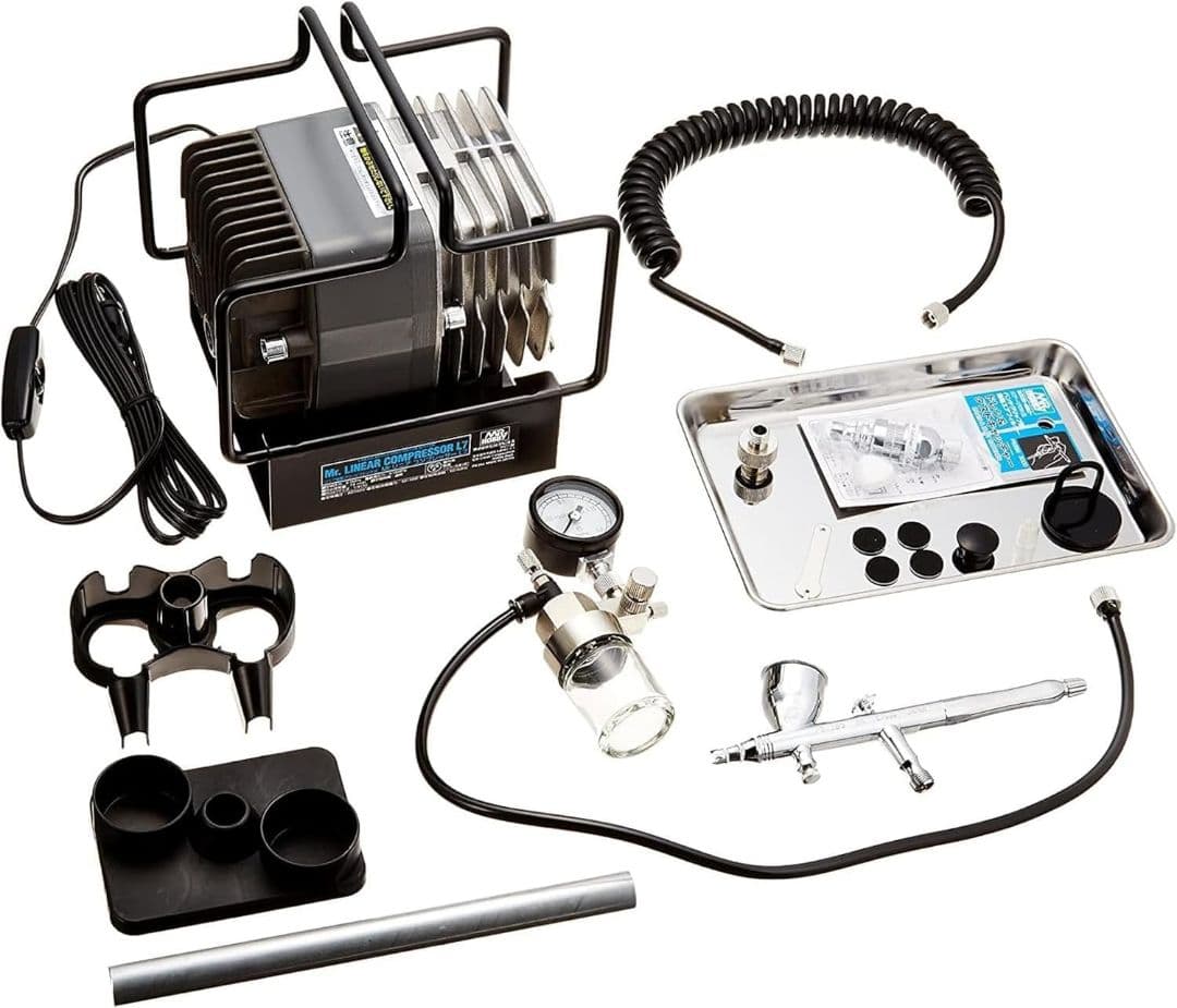 Mr.リニアコンプレッサー L7 PS309 エアブラシ レギュレーター セット