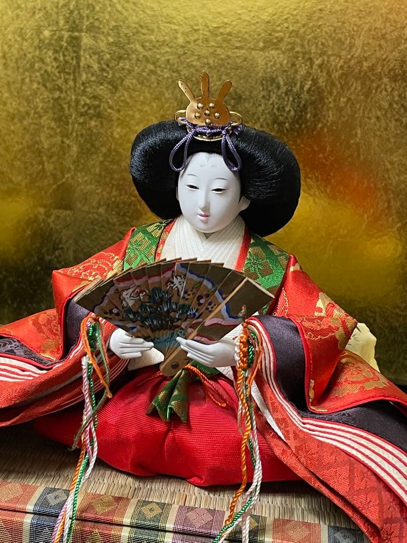 【★ぷーたんママさん専用★】雛人形　お雛様、お内裏様、三人官女、5人囃子のみ