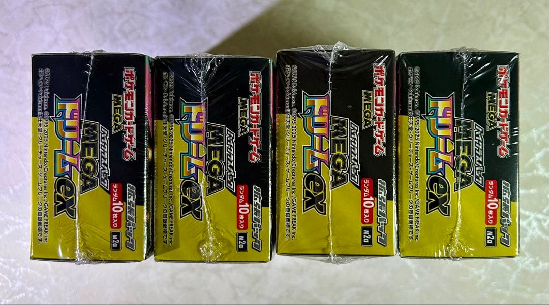 MEGA ドリームex シュリンク付き　4BOX