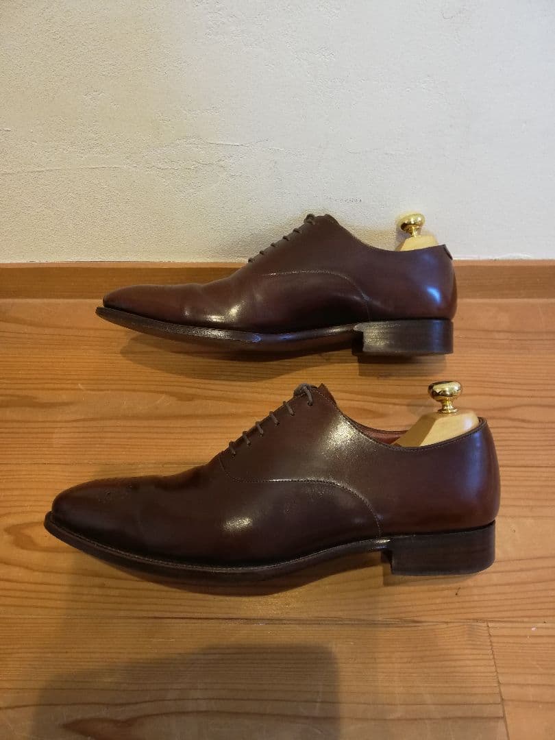 【程度良】ペルフェットperfettoコードバン27cm グッドイヤーウェルト