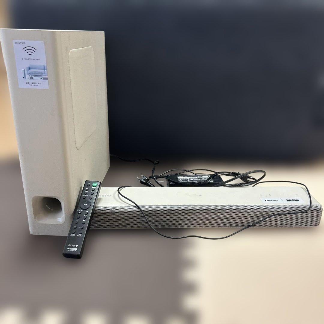 【今週限定】SONY ソニー HT-MT300 ホワイト　良品　本体完品