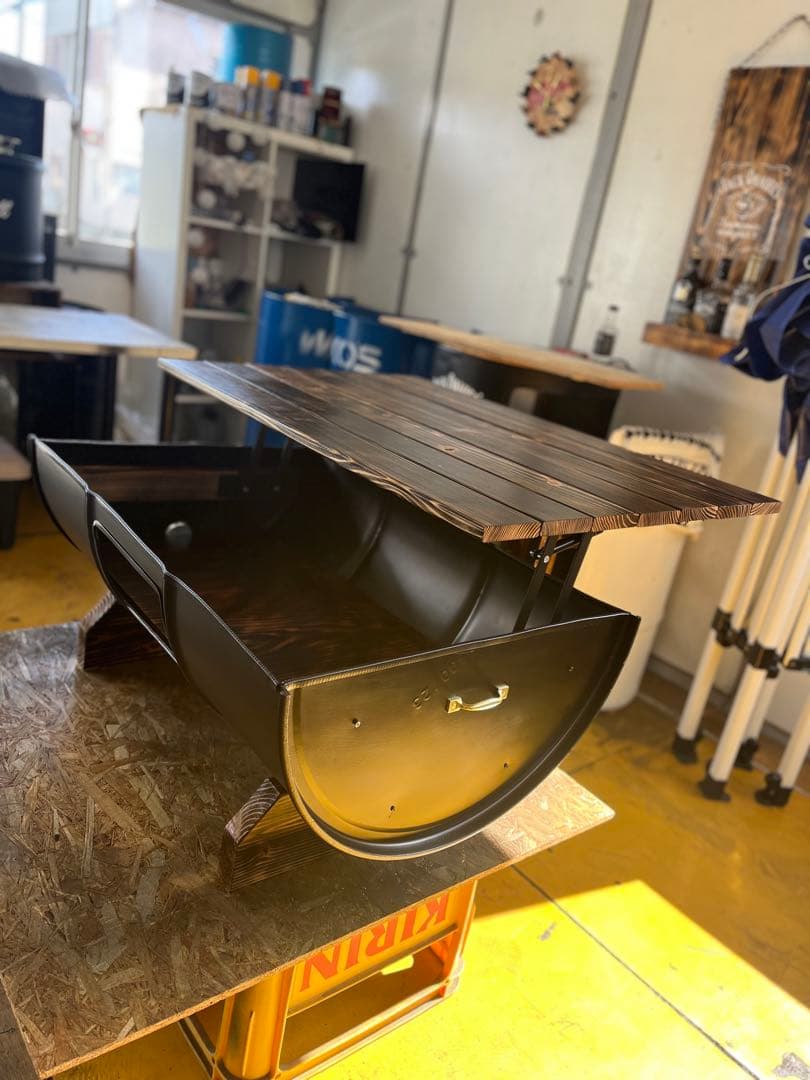 こう専用　ドラム缶テーブル