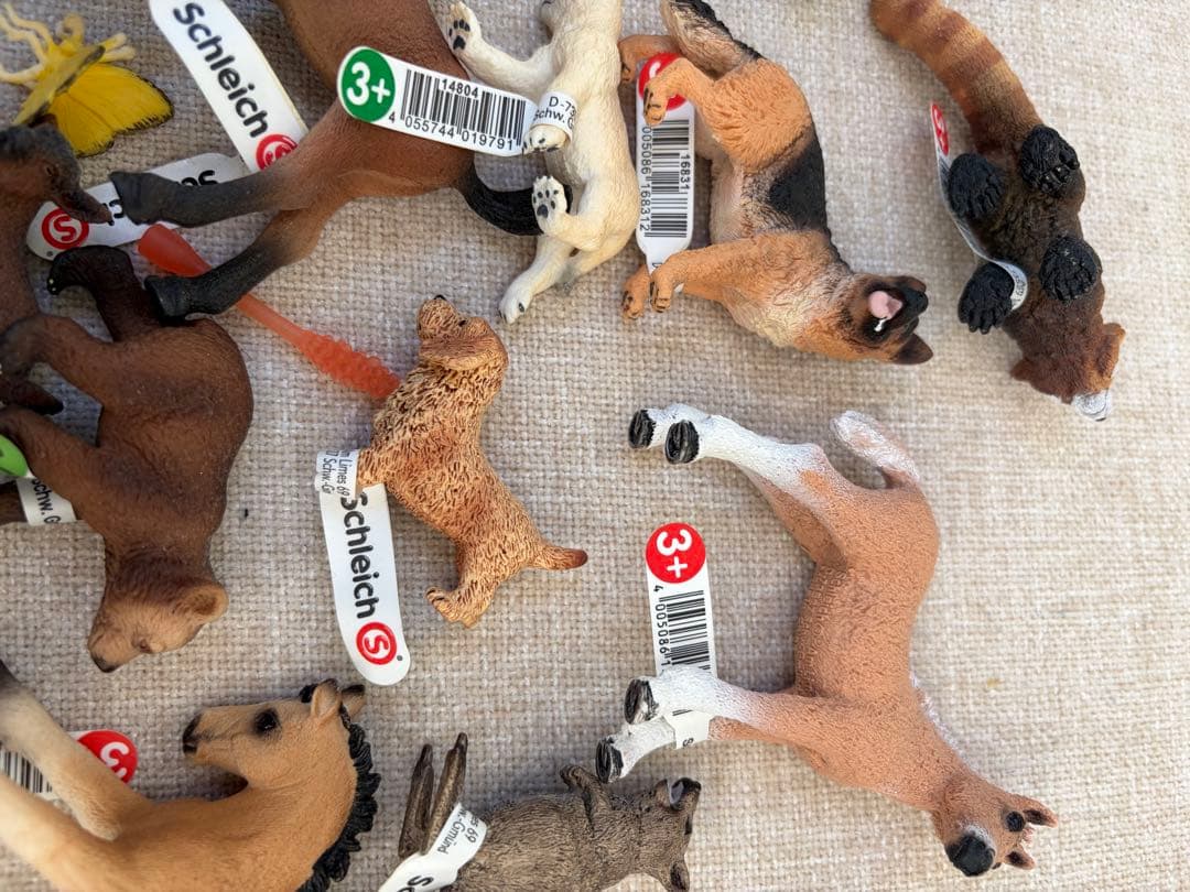Schleich 動物フィギュア セット 14体