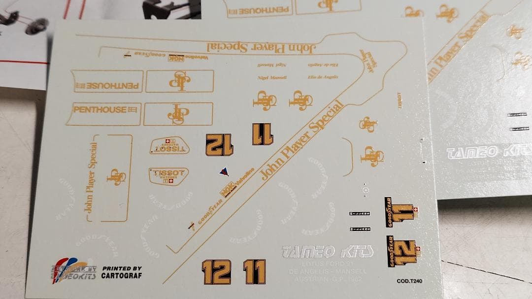 自動車 TAMEO KITS TMK 268 LOTUS TYP 91