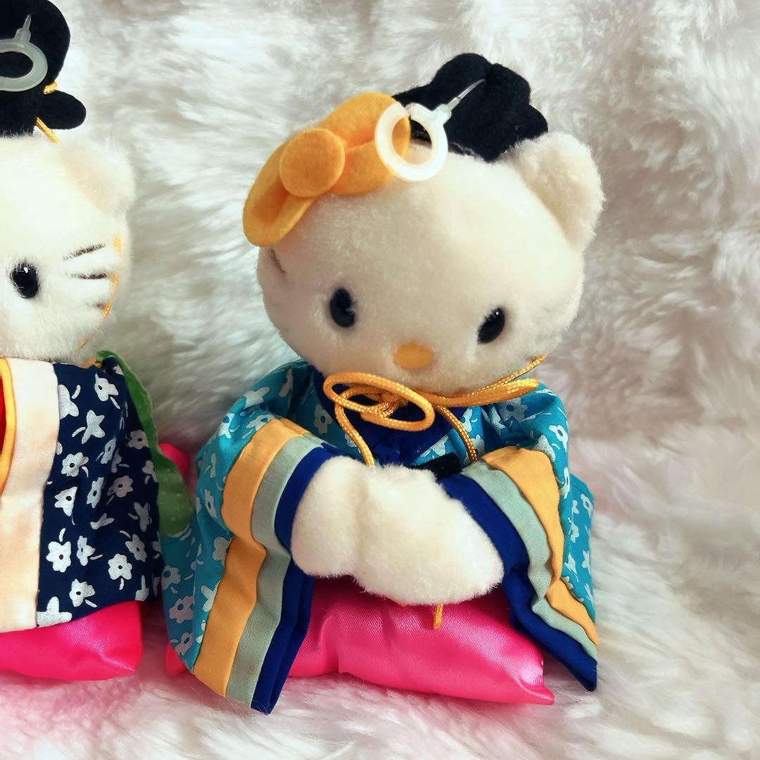 希少レア　ハローキティ　ぬいぐるみ　雛人形　平成レトロ　まとめ売り　サンリオ