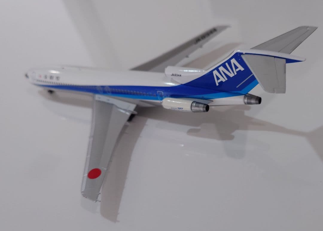 航空機・ヘリコプター ANA B727-200 JA8344 1/200