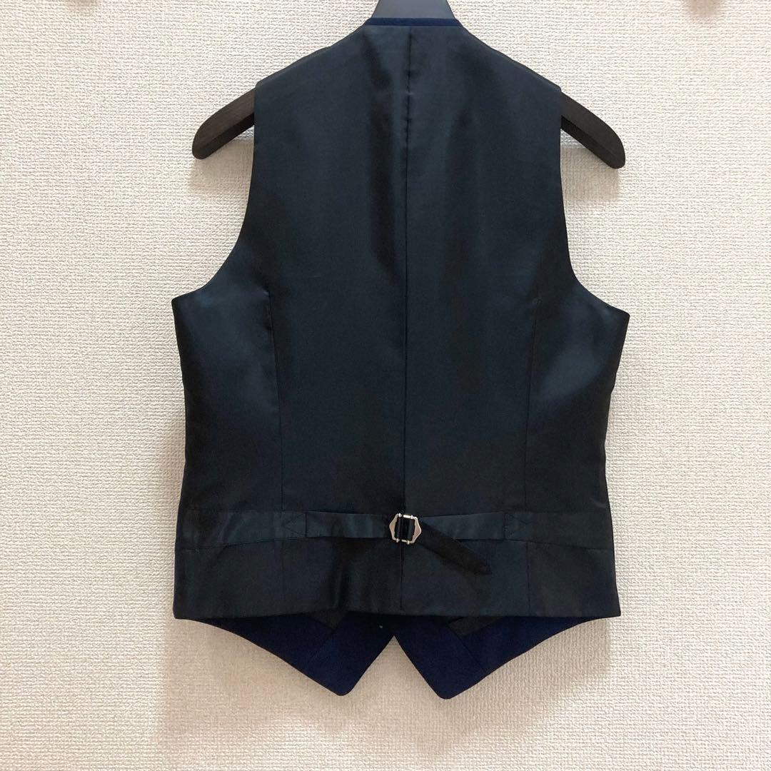 ジレ　オッドベスト　ウール　エルメネジルドゼニア　エレクタ　ネイビー　秋冬春