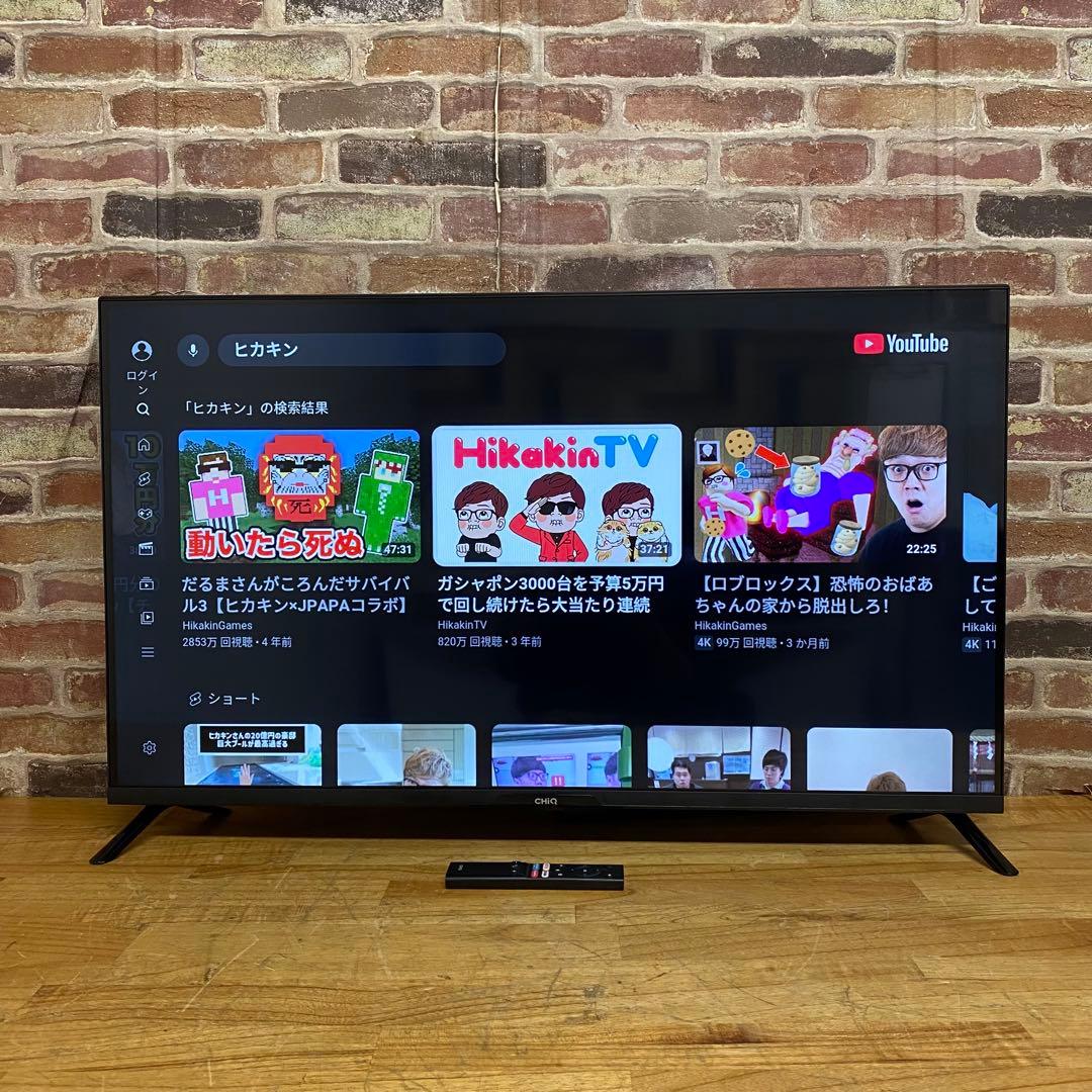 2024年製！40V型 チューナーレス 液晶テレビ スマートテレビ 動画アプリ○
