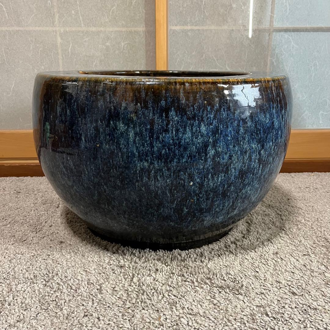 格安　大サイズ　和　火鉢　五徳　灰　セット