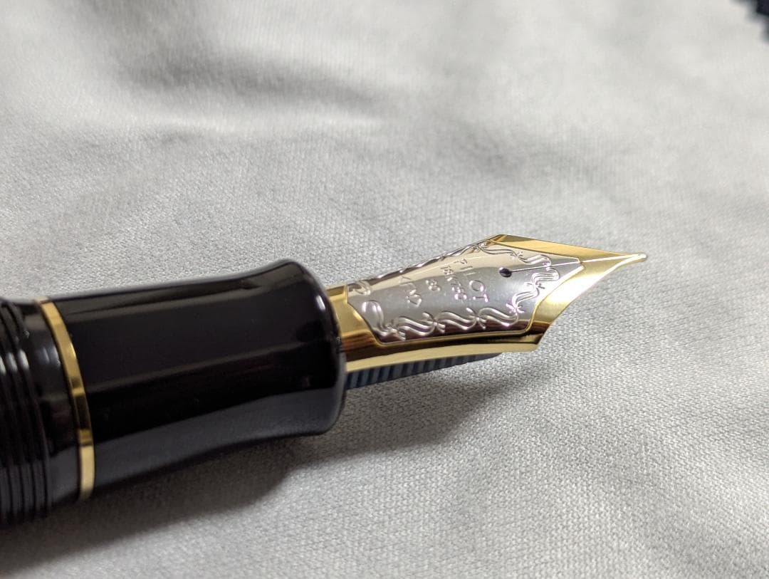 【美品】試し書きのみ カスタムURUSHI FM パイロットPILOT 朱漆