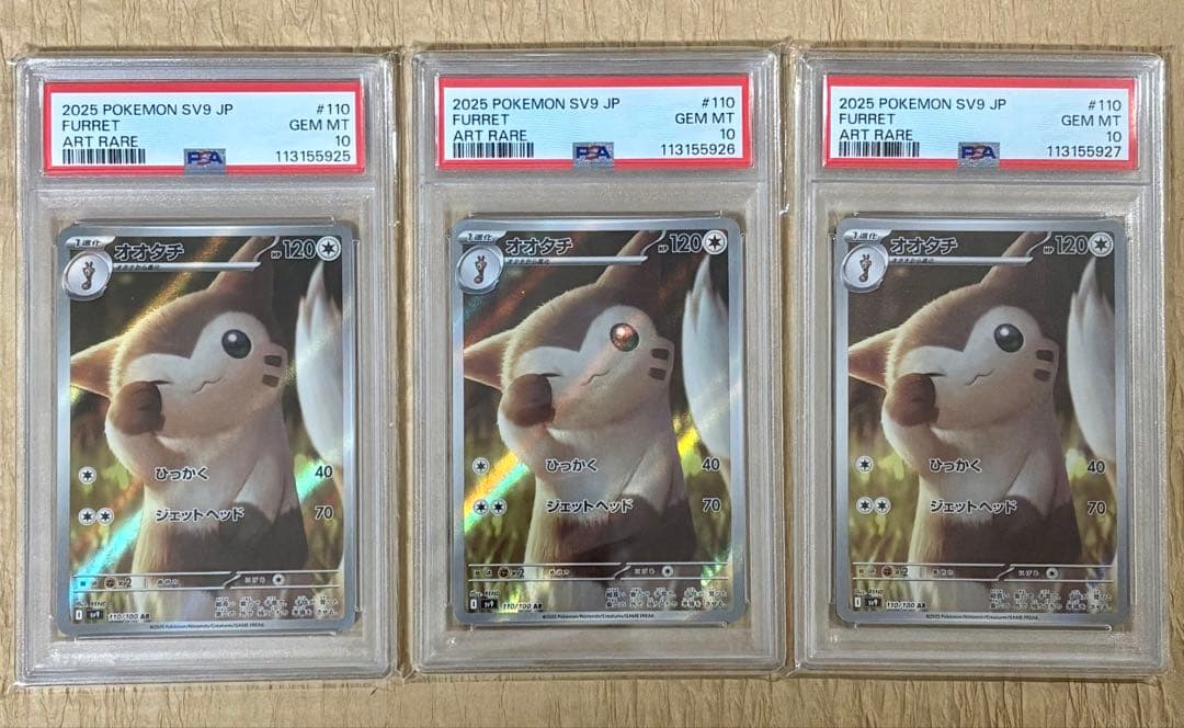 ワンオーナー品　連番　バトルパートナーズ　PSA10 オオタチ　AR