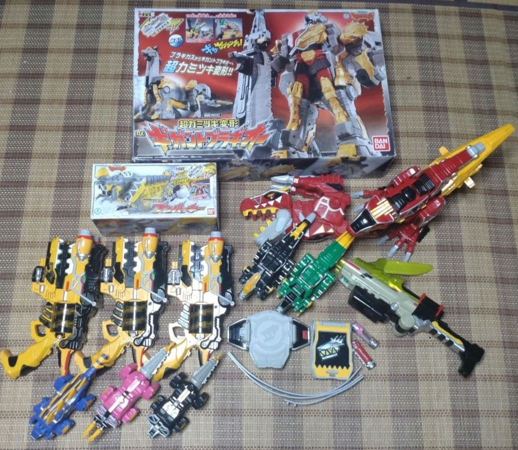 恐竜戦隊ジュウレンジャー フィギュアセット