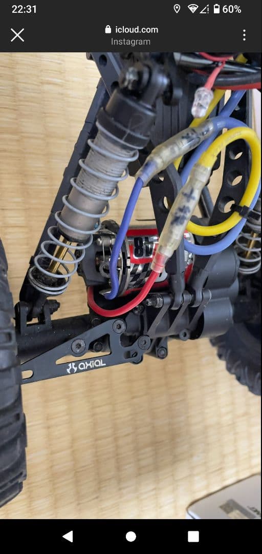 アキシャル XR10 高性能クローラー　1/10スケール　メカ付き