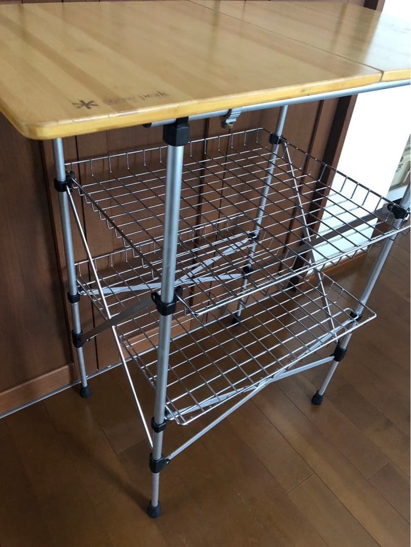  Peak スノーピーク フィールドキッチンテーブル 竹 CK-012T