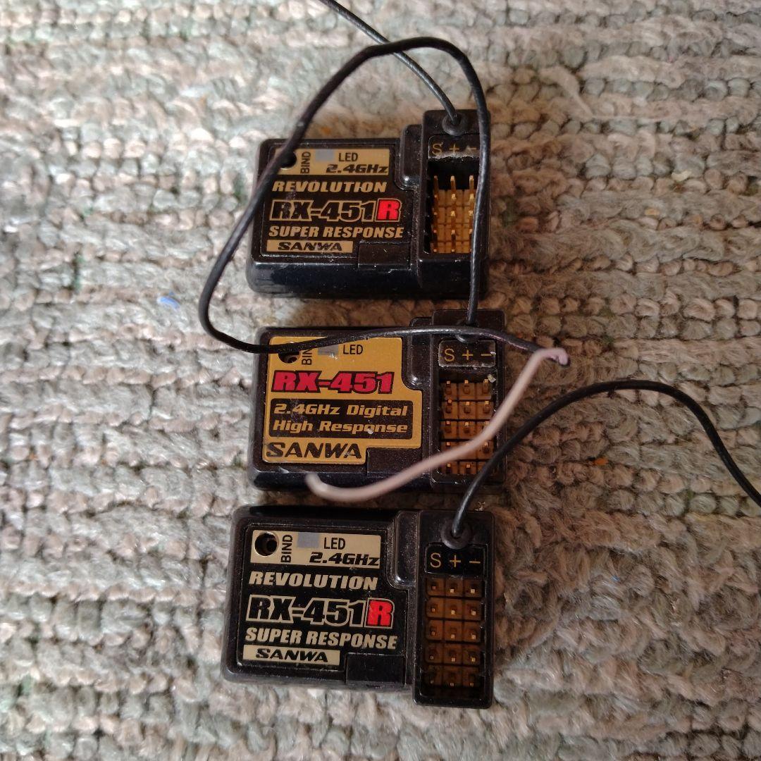 サンワ　レシーバー　RX451 ３個