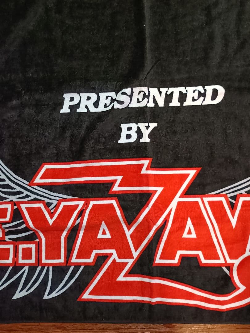 【新品未使用】矢沢永吉 スペシャルビーチタオル SBT ロゴ翼 当時物