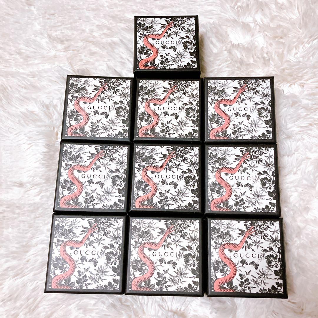 美品＊グッチ GUCCI アクセサリー入れ ケース 保存袋 空箱 10個セット
