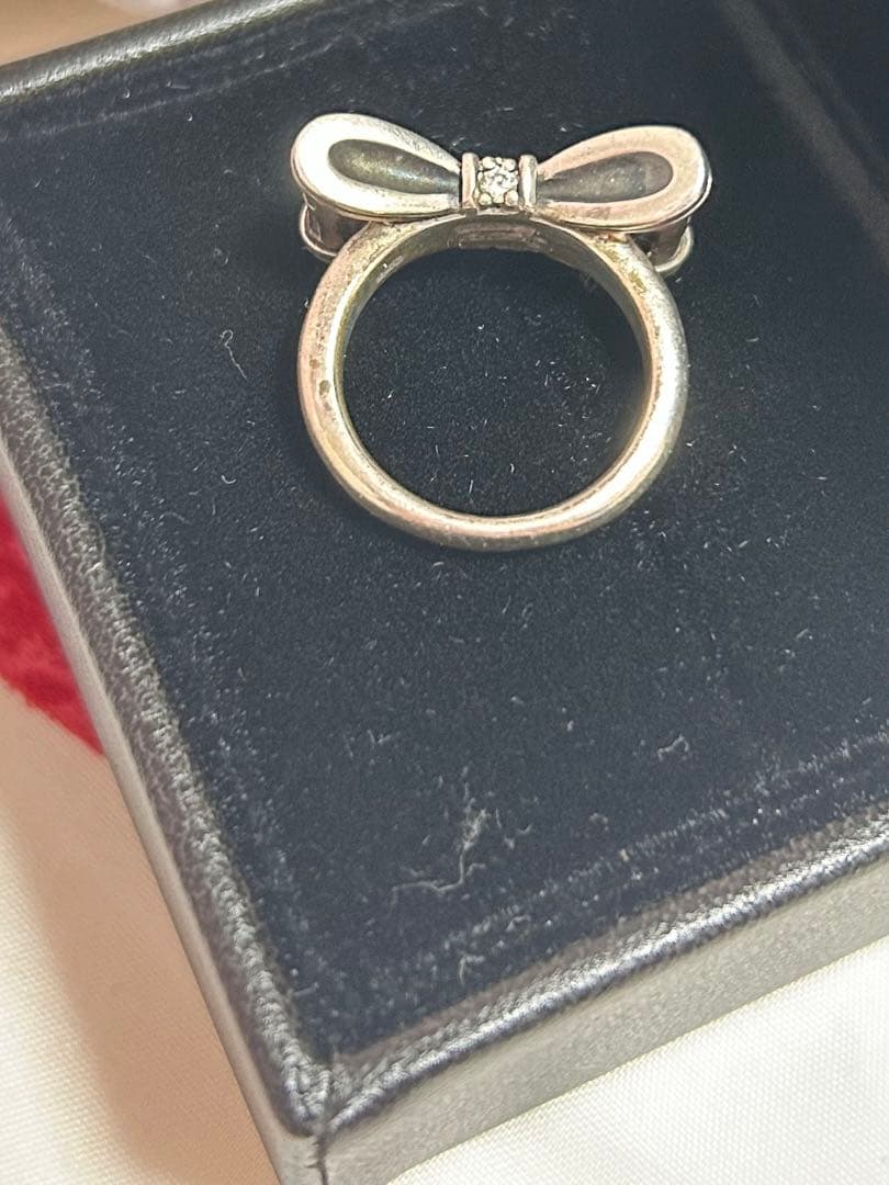 JUSTIN DAVIS リボン シルバーリング